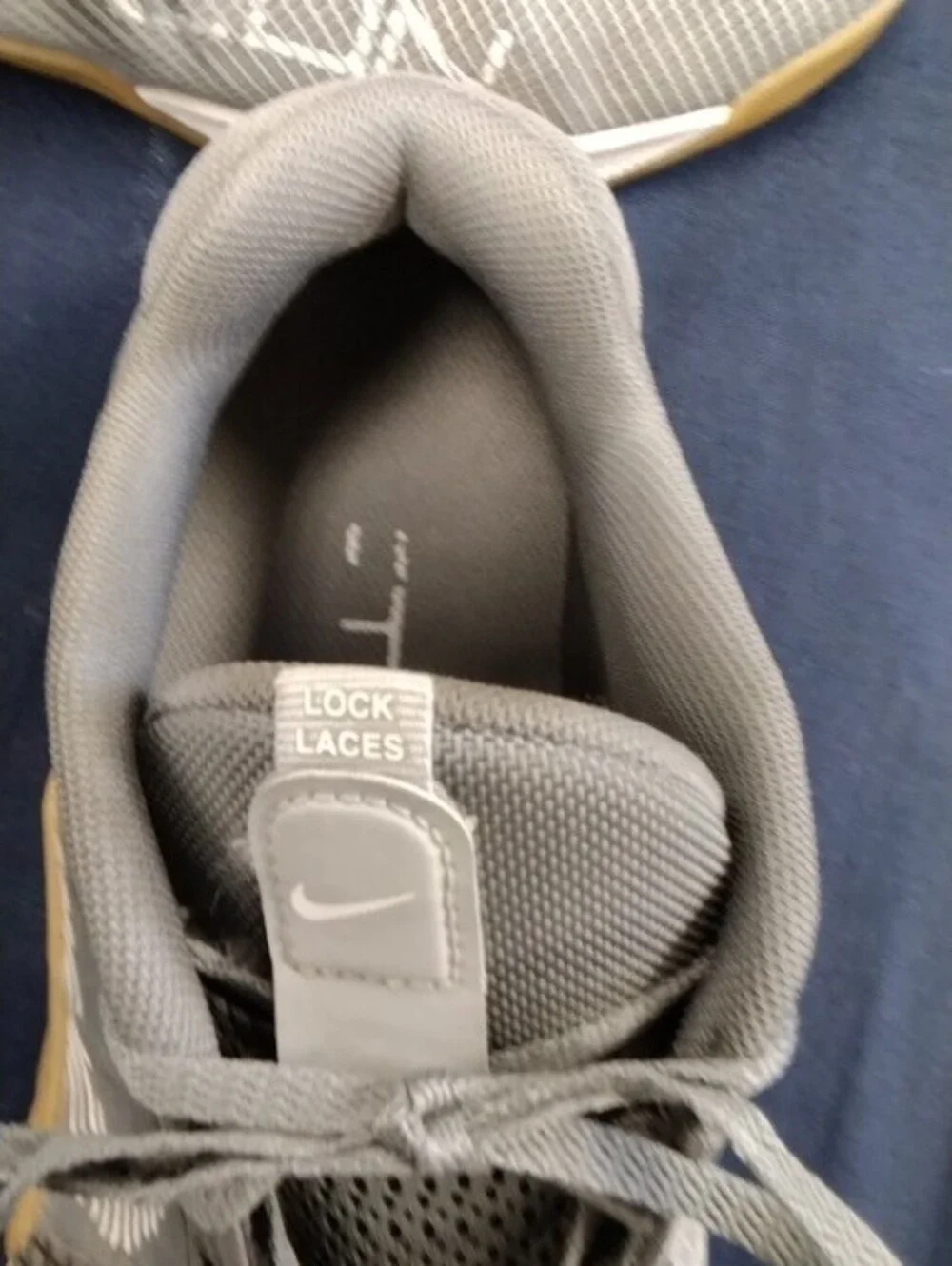Nike Men’s Athletic Shoes - Gray with Gum Sole